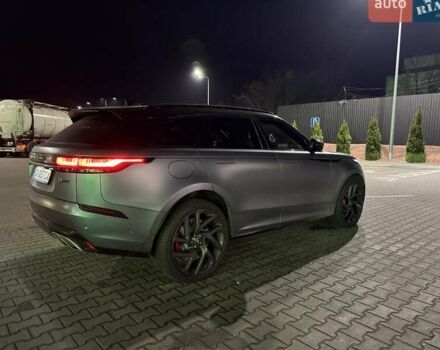 Синій Ленд Ровер Рендж Ровер Велар, об'ємом двигуна 5 л та пробігом 114 тис. км за 75000 $, фото 3 на Automoto.ua
