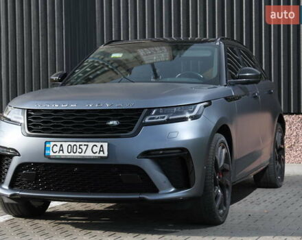 Синій Ленд Ровер Рендж Ровер Велар, об'ємом двигуна 5 л та пробігом 114 тис. км за 75000 $, фото 10 на Automoto.ua
