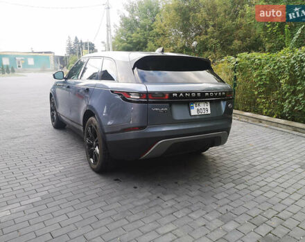 Синій Ленд Ровер Рендж Ровер Велар, об'ємом двигуна 2 л та пробігом 57 тис. км за 37499 $, фото 5 на Automoto.ua