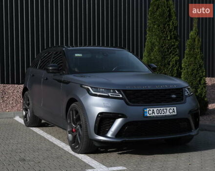Синій Ленд Ровер Рендж Ровер Велар, об'ємом двигуна 5 л та пробігом 114 тис. км за 75000 $, фото 47 на Automoto.ua
