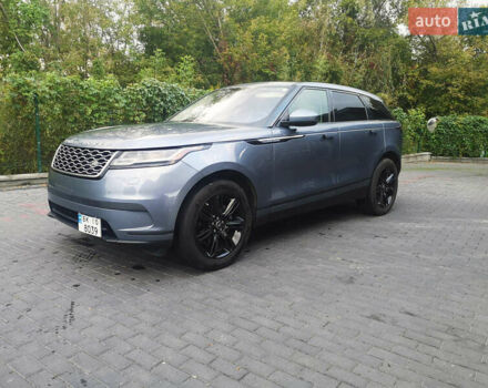 Синій Ленд Ровер Рендж Ровер Велар, об'ємом двигуна 2 л та пробігом 57 тис. км за 37499 $, фото 2 на Automoto.ua