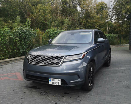 Синій Ленд Ровер Рендж Ровер Велар, об'ємом двигуна 2 л та пробігом 57 тис. км за 37499 $, фото 1 на Automoto.ua