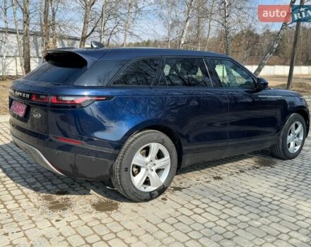 Синий Ленд Ровер Рендж Ровер Велар, объемом двигателя 2 л и пробегом 103 тыс. км за 36500 $, фото 3 на Automoto.ua