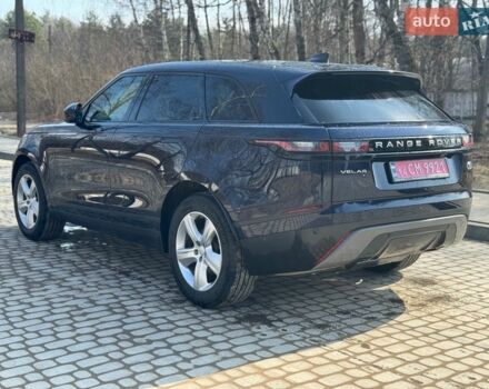 Синий Ленд Ровер Рендж Ровер Велар, объемом двигателя 2 л и пробегом 103 тыс. км за 36500 $, фото 4 на Automoto.ua