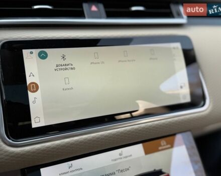 Синий Ленд Ровер Рендж Ровер Велар, объемом двигателя 2 л и пробегом 99 тыс. км за 52800 $, фото 80 на Automoto.ua