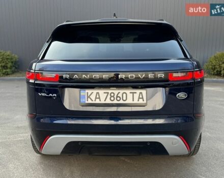 Синий Ленд Ровер Рендж Ровер Велар, объемом двигателя 2 л и пробегом 99 тыс. км за 52800 $, фото 5 на Automoto.ua