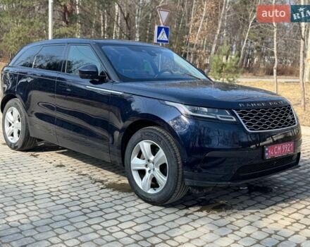Синий Ленд Ровер Рендж Ровер Велар, объемом двигателя 2 л и пробегом 103 тыс. км за 36500 $, фото 2 на Automoto.ua
