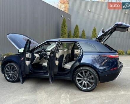 Синий Ленд Ровер Рендж Ровер Велар, объемом двигателя 2 л и пробегом 99 тыс. км за 52800 $, фото 26 на Automoto.ua