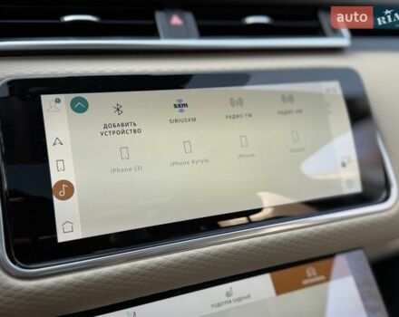 Синий Ленд Ровер Рендж Ровер Велар, объемом двигателя 2 л и пробегом 99 тыс. км за 52800 $, фото 81 на Automoto.ua