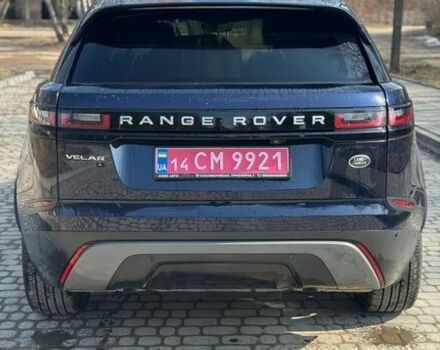Синий Ленд Ровер Рендж Ровер Велар, объемом двигателя 2 л и пробегом 103 тыс. км за 36500 $, фото 7 на Automoto.ua