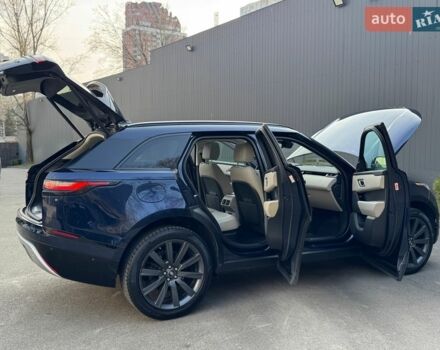 Синий Ленд Ровер Рендж Ровер Велар, объемом двигателя 2 л и пробегом 99 тыс. км за 52800 $, фото 25 на Automoto.ua