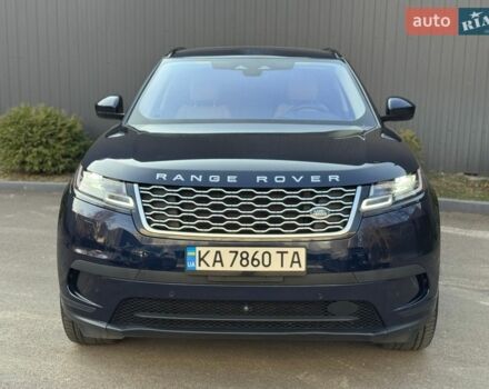 Синий Ленд Ровер Рендж Ровер Велар, объемом двигателя 2 л и пробегом 99 тыс. км за 52800 $, фото 2 на Automoto.ua