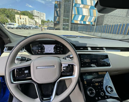 Синий Ленд Ровер Рендж Ровер Велар, объемом двигателя 2 л и пробегом 25 тыс. км за 63000 $, фото 9 на Automoto.ua