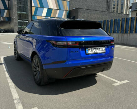 Синий Ленд Ровер Рендж Ровер Велар, объемом двигателя 2 л и пробегом 25 тыс. км за 63000 $, фото 5 на Automoto.ua