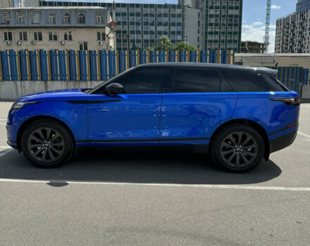 Синий Ленд Ровер Рендж Ровер Велар, объемом двигателя 2 л и пробегом 25 тыс. км за 63000 $, фото 6 на Automoto.ua