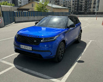 Синий Ленд Ровер Рендж Ровер Велар, объемом двигателя 2 л и пробегом 25 тыс. км за 63000 $, фото 7 на Automoto.ua