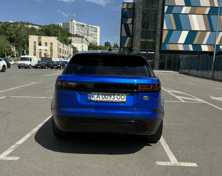 Синий Ленд Ровер Рендж Ровер Велар, объемом двигателя 2 л и пробегом 25 тыс. км за 63000 $, фото 4 на Automoto.ua