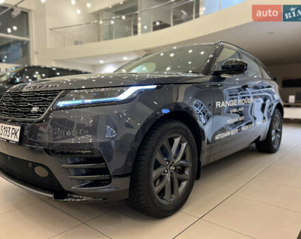 Синий Ленд Ровер Рендж Ровер Велар, объемом двигателя 2 л и пробегом 13 тыс. км за 81000 $, фото 4 на Automoto.ua