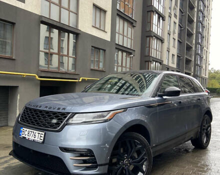 Синій Ленд Ровер Рендж Ровер Велар, об'ємом двигуна 2 л та пробігом 123 тис. км за 34700 $, фото 1 на Automoto.ua