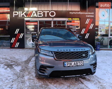 Синий Ленд Ровер Рендж Ровер Велар, объемом двигателя 2 л и пробегом 128 тыс. км за 31900 $, фото 1 на Automoto.ua