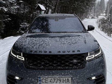 Синий Ленд Ровер Рендж Ровер Велар, объемом двигателя 2 л и пробегом 113 тыс. км за 38999 $, фото 1 на Automoto.ua