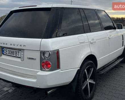 Белый Ленд Ровер Рендж Ровер, объемом двигателя 4.2 л и пробегом 182 тыс. км за 11300 $, фото 9 на Automoto.ua