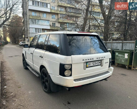 Белый Ленд Ровер Рендж Ровер, объемом двигателя 4.2 л и пробегом 350 тыс. км за 6500 $, фото 2 на Automoto.ua