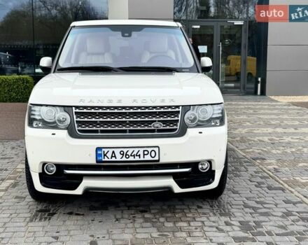Белый Ленд Ровер Рендж Ровер, объемом двигателя 5 л и пробегом 183 тыс. км за 16500 $, фото 1 на Automoto.ua