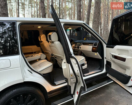 Белый Ленд Ровер Рендж Ровер, объемом двигателя 5 л и пробегом 177 тыс. км за 17000 $, фото 44 на Automoto.ua