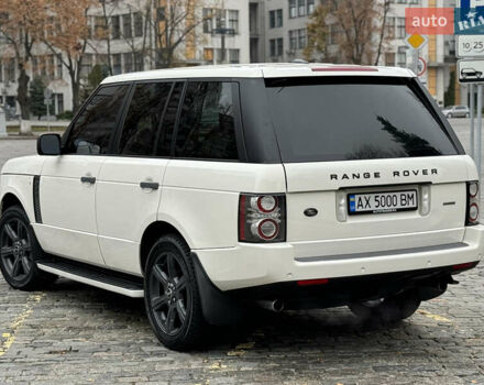 Белый Ленд Ровер Рендж Ровер, объемом двигателя 5 л и пробегом 275 тыс. км за 12500 $, фото 18 на Automoto.ua
