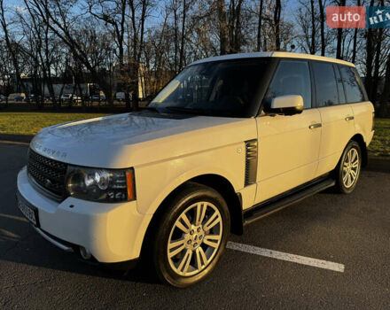 Белый Ленд Ровер Рендж Ровер, объемом двигателя 4.37 л и пробегом 181 тыс. км за 23950 $, фото 1 на Automoto.ua