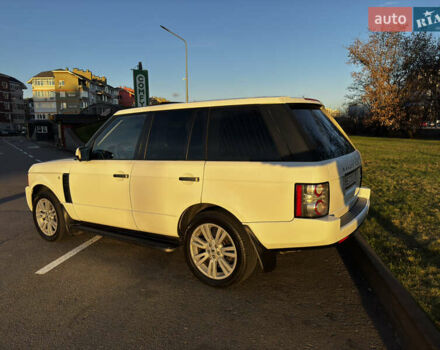 Белый Ленд Ровер Рендж Ровер, объемом двигателя 4.37 л и пробегом 181 тыс. км за 19500 $, фото 5 на Automoto.ua