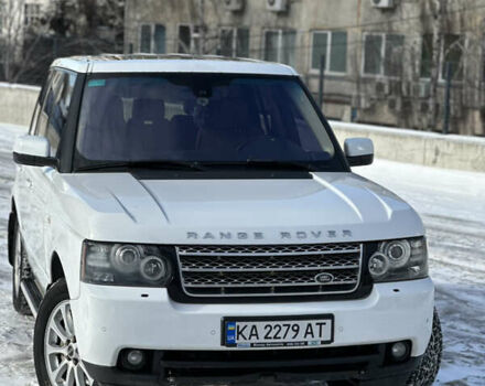 Белый Ленд Ровер Рендж Ровер, объемом двигателя 4.37 л и пробегом 217 тыс. км за 16500 $, фото 8 на Automoto.ua