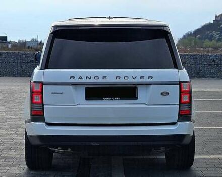 Белый Ленд Ровер Рендж Ровер, объемом двигателя 5 л и пробегом 198 тыс. км за 28500 $, фото 17 на Automoto.ua