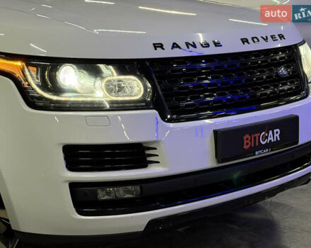 Белый Ленд Ровер Рендж Ровер, объемом двигателя 4.37 л и пробегом 240 тыс. км за 31000 $, фото 4 на Automoto.ua