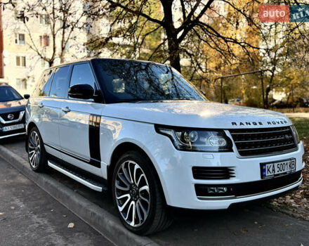 Ленд Ровер Рендж Ровер 2013 у Києві на Automoto.ua Білий Ленд Ровер Рендж Ровер, об'ємом двигуна 3 л та пробігом 211 тис. км за 37000 $, фото 7 на Automoto.ua