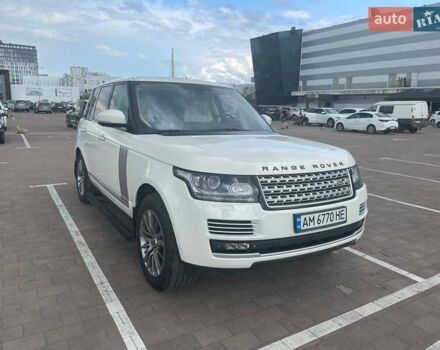 Білий Ленд Ровер Рендж Ровер, об'ємом двигуна 4.37 л та пробігом 218 тис. км за 38000 $, фото 18 на Automoto.ua