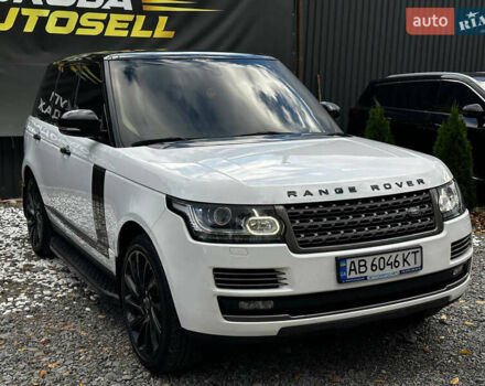 Белый Ленд Ровер Рендж Ровер, объемом двигателя 4.37 л и пробегом 180 тыс. км за 32000 $, фото 1 на Automoto.ua