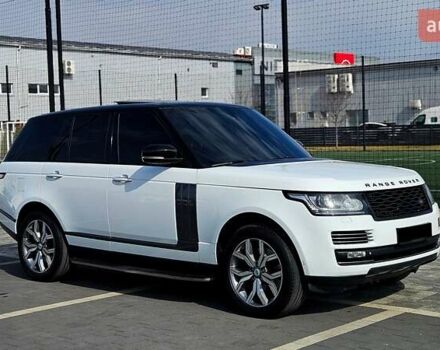 Белый Ленд Ровер Рендж Ровер, объемом двигателя 5 л и пробегом 198 тыс. км за 28500 $, фото 8 на Automoto.ua