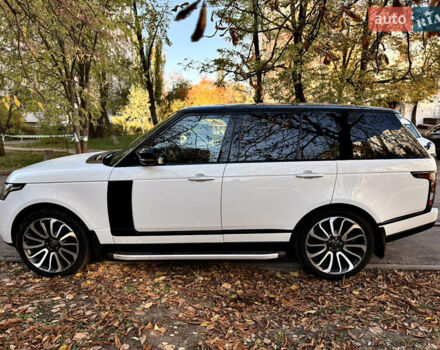 Ленд Ровер Рендж Ровер 2013 у Києві на Automoto.ua Білий Ленд Ровер Рендж Ровер, об'ємом двигуна 3 л та пробігом 211 тис. км за 37000 $, фото 1 на Automoto.ua