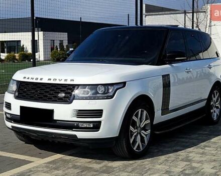 Белый Ленд Ровер Рендж Ровер, объемом двигателя 5 л и пробегом 198 тыс. км за 28500 $, фото 24 на Automoto.ua