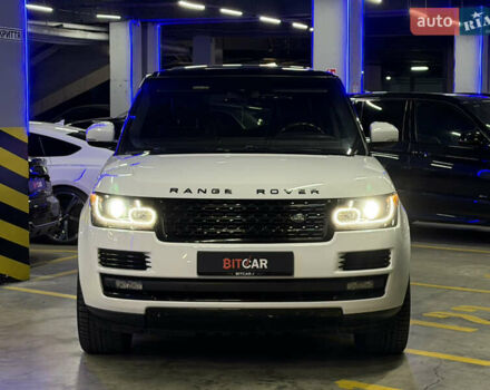 Белый Ленд Ровер Рендж Ровер, объемом двигателя 4.37 л и пробегом 240 тыс. км за 31000 $, фото 5 на Automoto.ua