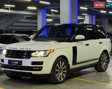 Белый Ленд Ровер Рендж Ровер, объемом двигателя 4.37 л и пробегом 240 тыс. км за 31000 $, фото 7 на Automoto.ua