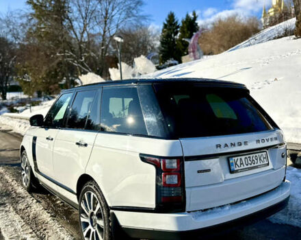 Белый Ленд Ровер Рендж Ровер, объемом двигателя 5 л и пробегом 190 тыс. км за 29000 $, фото 25 на Automoto.ua