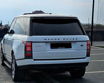 Белый Ленд Ровер Рендж Ровер, объемом двигателя 5 л и пробегом 198 тыс. км за 28500 $, фото 18 на Automoto.ua