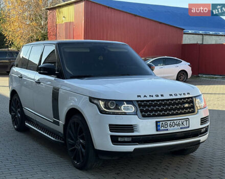 Белый Ленд Ровер Рендж Ровер, объемом двигателя 4.4 л и пробегом 182 тыс. км за 35999 $, фото 1 на Automoto.ua