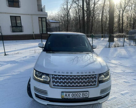 Белый Ленд Ровер Рендж Ровер, объемом двигателя 4.37 л и пробегом 91 тыс. км за 49000 $, фото 2 на Automoto.ua