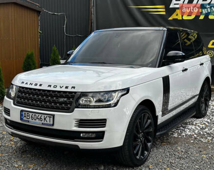 Белый Ленд Ровер Рендж Ровер, объемом двигателя 4.37 л и пробегом 180 тыс. км за 32000 $, фото 3 на Automoto.ua