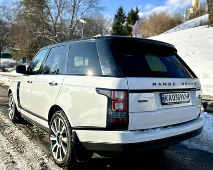 Белый Ленд Ровер Рендж Ровер, объемом двигателя 5 л и пробегом 190 тыс. км за 29000 $, фото 2 на Automoto.ua