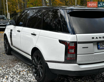 Белый Ленд Ровер Рендж Ровер, объемом двигателя 4.37 л и пробегом 180 тыс. км за 32000 $, фото 11 на Automoto.ua